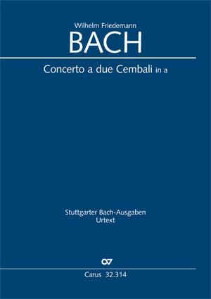 Concerto per il Cembalo in a, BR-WFB C 14 [score]