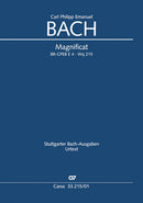 Magnificat, BR-CPEB E 4 (Wq 215) (Score)