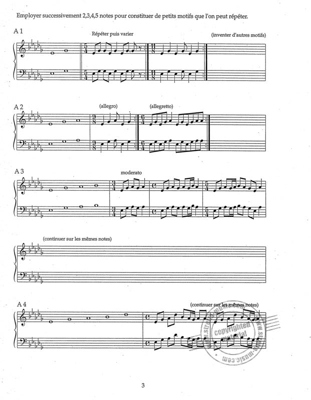 Cours d'improvisation pour les organistes, vol. 2: Modale