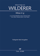 Missa in g aus der Notenbibliothek J. S. Bachs (Score)