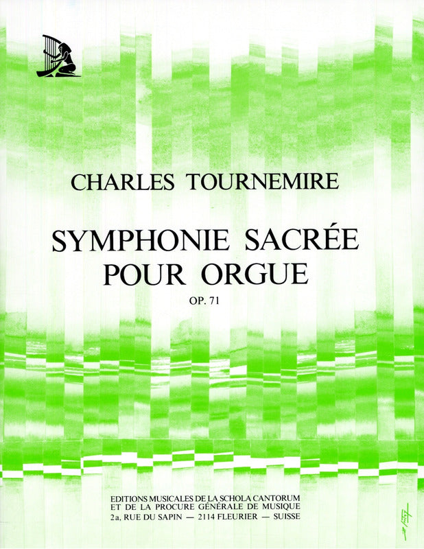 Symphonie sacrée pour orgue