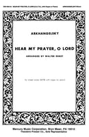 Hear My Prayer, O Lord