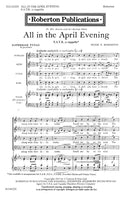 All in the april evening