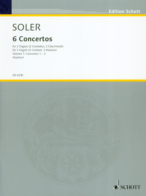 6 concertos for 2 keyboard instruments, vol. 1