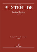 Cantate Domino, BuxWV 12 (Score)