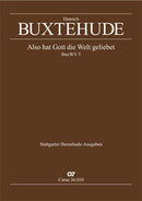 Also hat Gott die Welt geliebt, BuxWV 5 (Score)