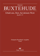 Erhalt uns, Herr, bei deinem Wort, BuxWV 27 (Score)
