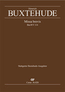 Missa brevis, BuxWV 114 (Score)