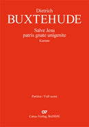 Salve Jesu, patris gnate unigenite, BuxWV 94 (Score)