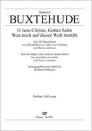 O Jesu Christe, Gottes Sohn, BuxWV 105
