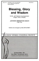 Blessing, Glory and Wisdom (SAB, Piano, Organ, Trumpet I, Trumpet II, Tenor I, Tenor II)