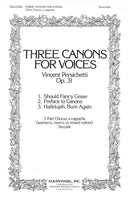 Three Canons for Voices