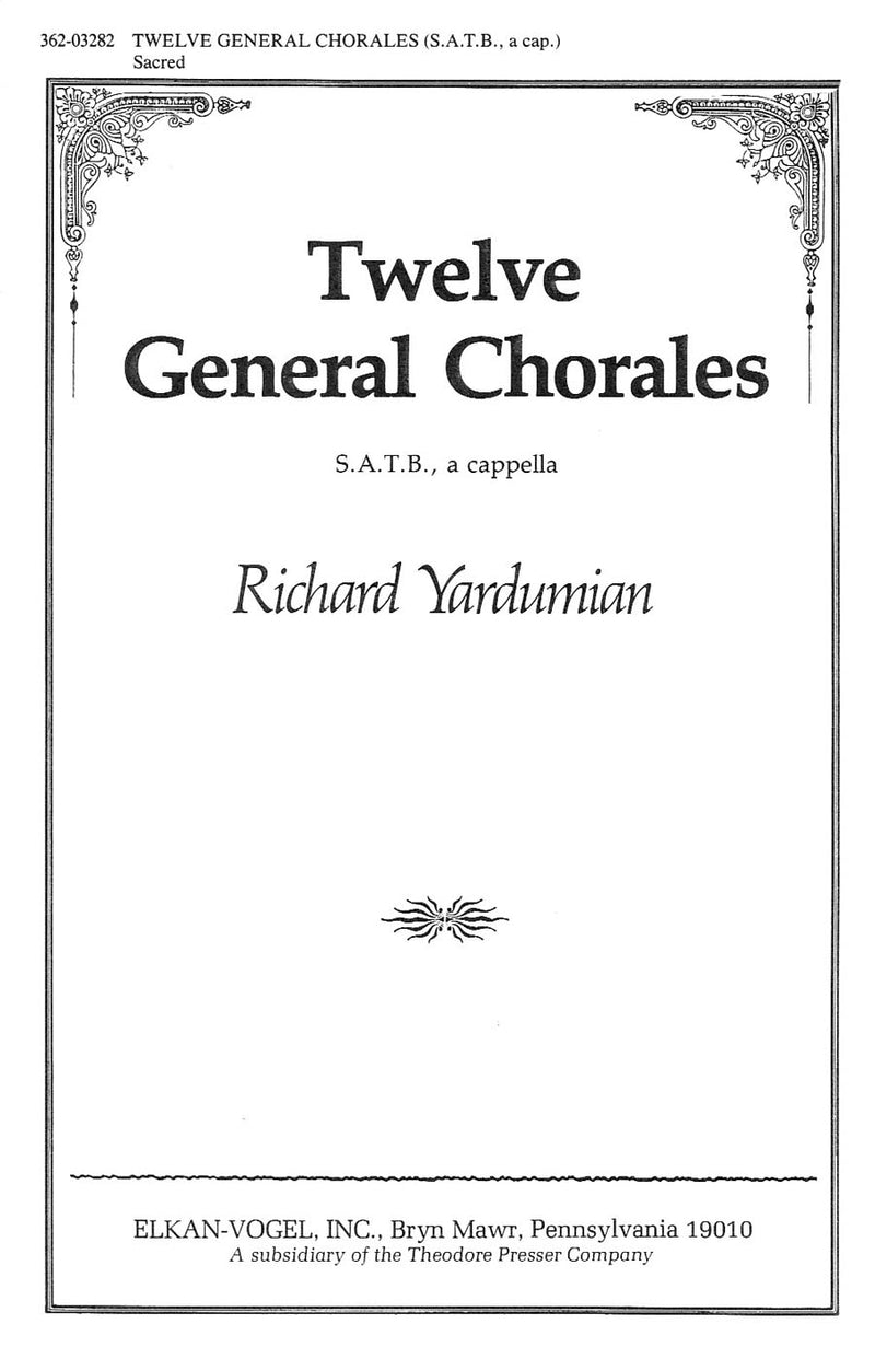 Twelve General Chorales