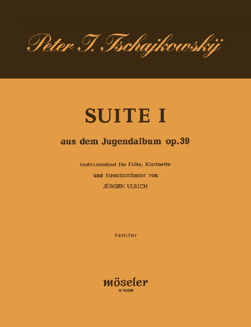 Suite Nr. 1 op. 39 (score)