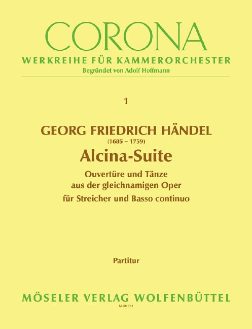 Alcina-Suite HWV 49 (score)