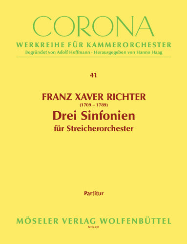 Drei Sinfonien (score)