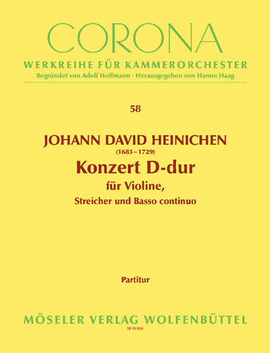 Konzert D-Dur (score)