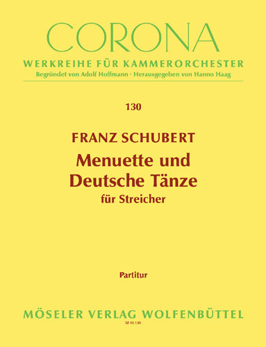 Menuets and German dances (score)