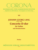 Concerto D-Dur (score)
