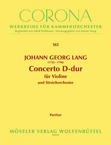 Concerto D-Dur (score)