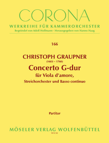 Concerto G-Dur (score)