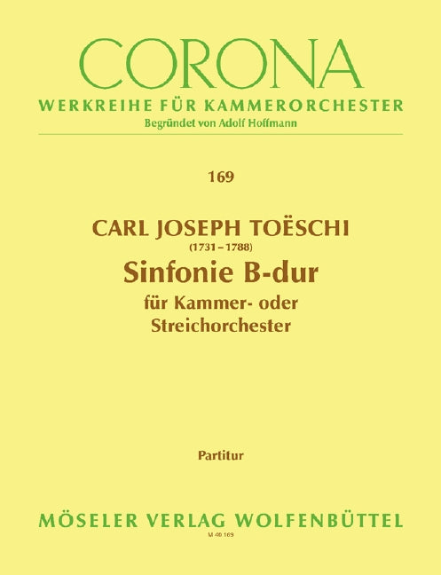 Sinfonie B-Dur op. 1/5 (score)