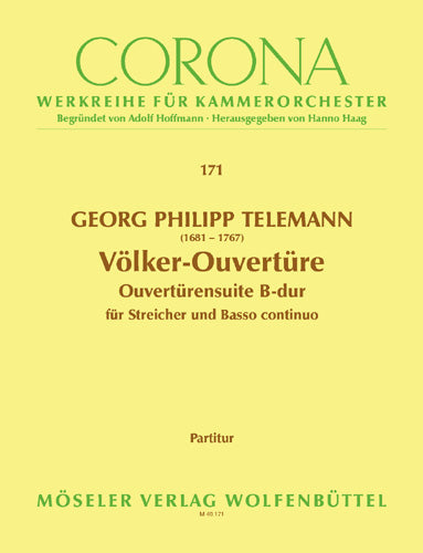 Völker-Ouvertüre TWV 55:B5 (score)