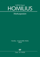 Markuspassion. Werkausgabe, HoWV I.10（ヴォーカル・スコア）