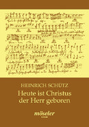 Heute ist Christus der Herr geboren SWV 439 (score)