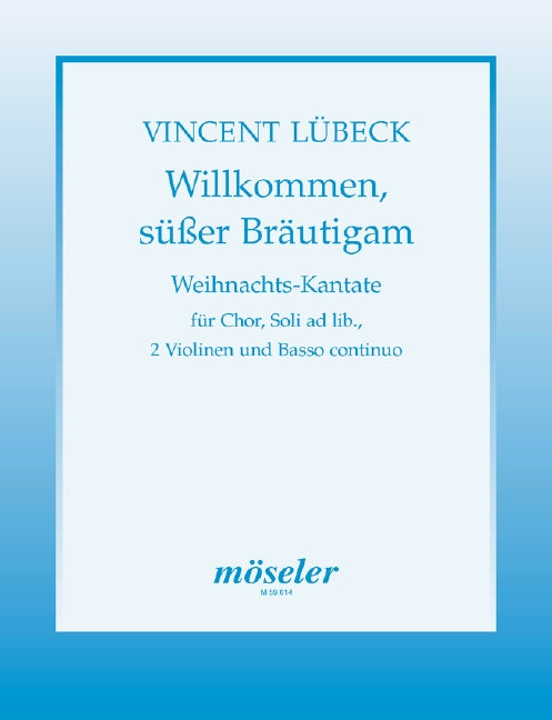 Willkommen, süsser Bräutigam（女声合唱） (score)