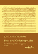 Fest- und Gedenksprüche op. 109