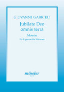 Jubilate Deo omnis terra GWV 136 (score)