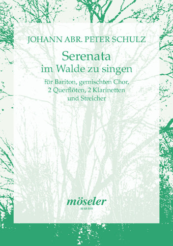 Serenata, im Walde zu singen (score)