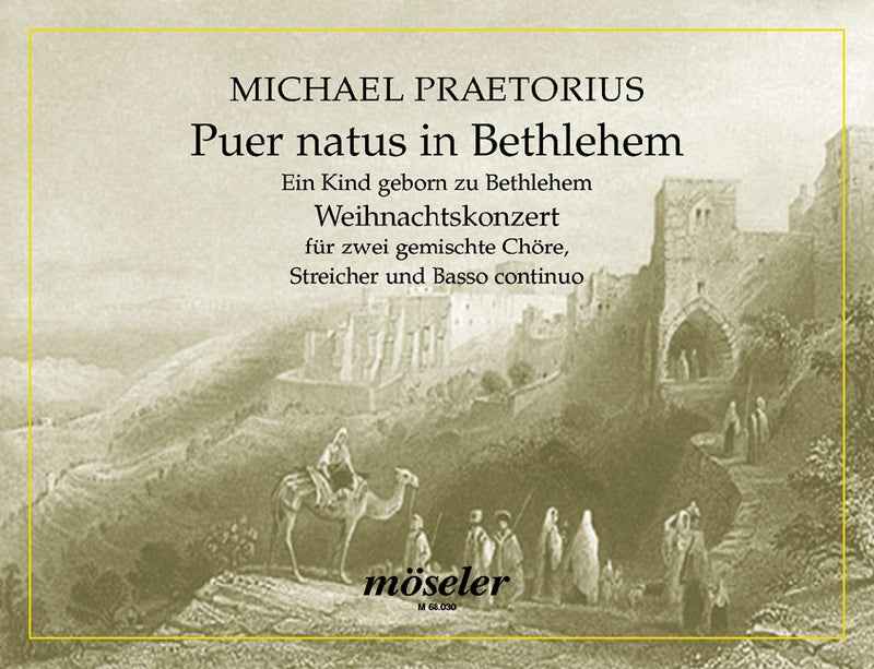 Puer natus in Bethlehem (score)