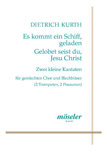 Zwei kleine Kantaten (mixed choir (SATB), 2 trumpets and 2 trombones)