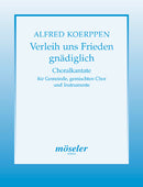 Verleih uns Frieden gnädiglich (score)