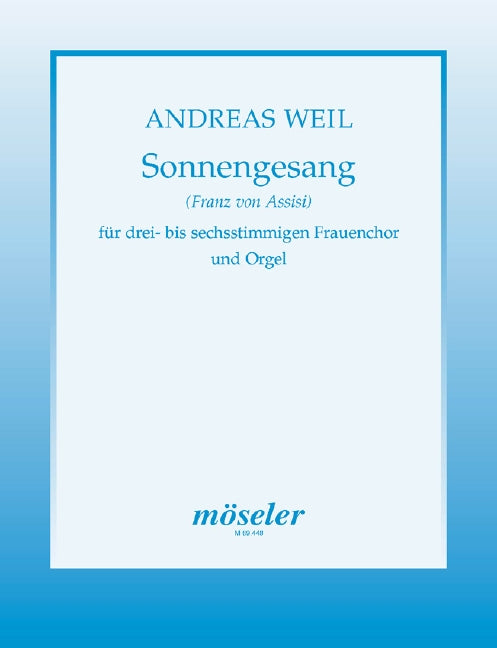 Sonnengesang (score)