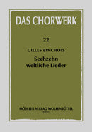 16 weltliche Lieder