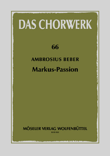 St Mark Passion