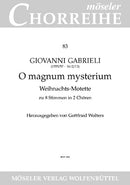 O magnum mysterium
