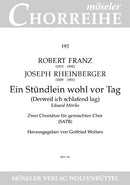 Ein Stündlein wohl vor Tag op. 45,6