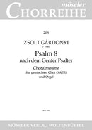 Psalm 8 nach dem Genfer Psalter