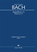 Magnificat a 4, Warb E 22 (Score)