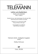 Lehre uns bedenken, TVWV 1:1043/1