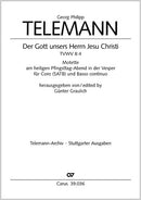 Der Gott unsers Herrn Jesu Christi, TVWV 8:4