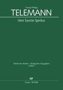 Veni Sancte Spiritus, TVWV 3:89 (Score)
