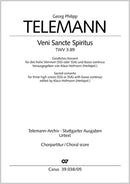 Veni Sancte Spiritus, TVWV 3:89（合唱楽譜）
