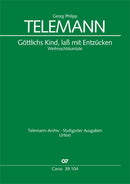 Göttlichs Kind, lass mit Entzücken, TVWV 1:1020 (Score)