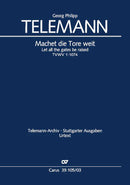 Machet die Tore weit, TVWV 1:1074（ヴォーカル・スコア）