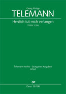 Herzlich tut mich verlangen, TVWV 1:784 (Score)